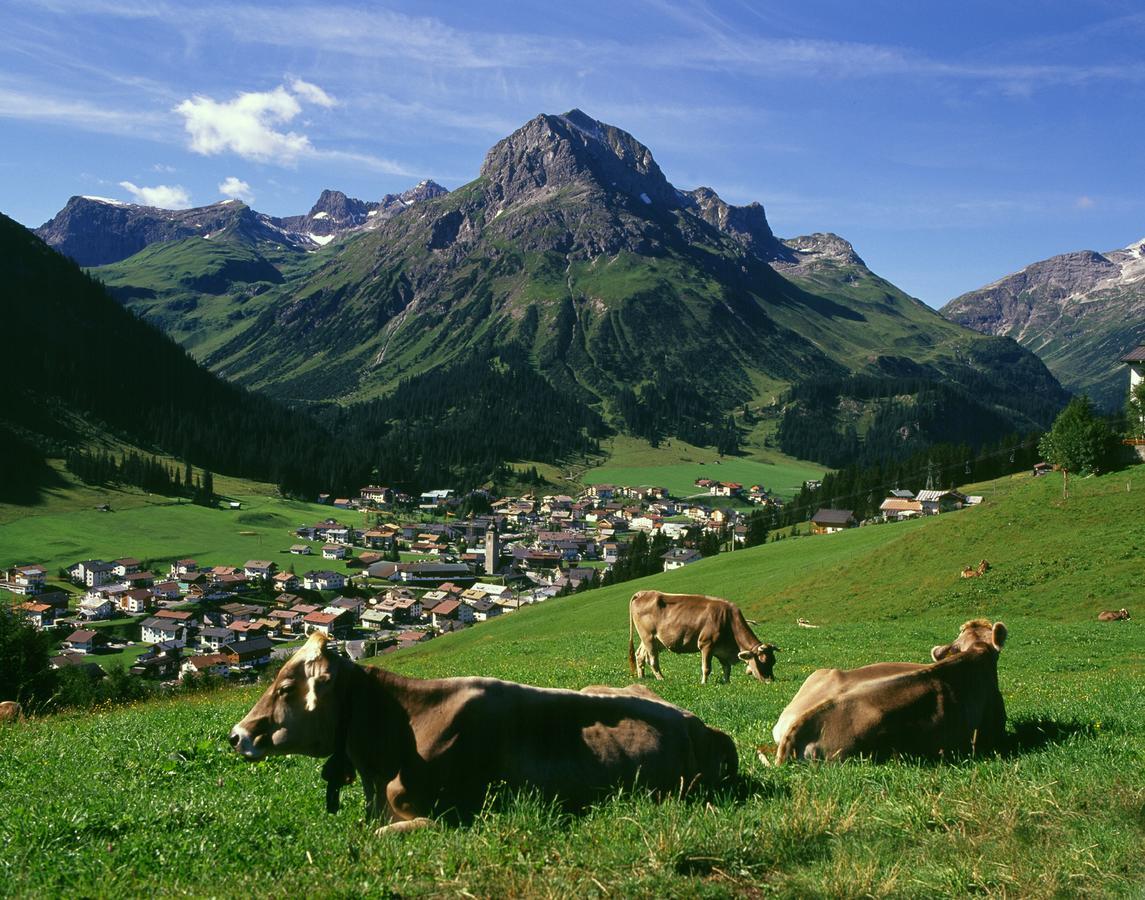 Hotel Pension Echo Lech am Arlberg Exteriör bild